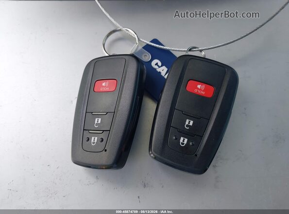 JTND4MBE2N3183165 2022 TOYOTA COROLLA Серый Вид панели приборов