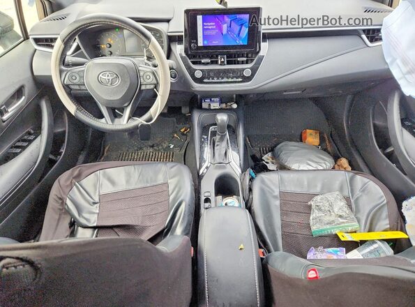 JTND4MBE2R3219815 2024 TOYOTA COROLLA Black Dashboard view