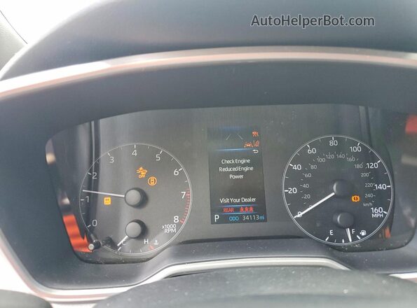 JTND4MBE2S3234885 2025 TOYOTA COROLLA Gray Вид щитка приладів