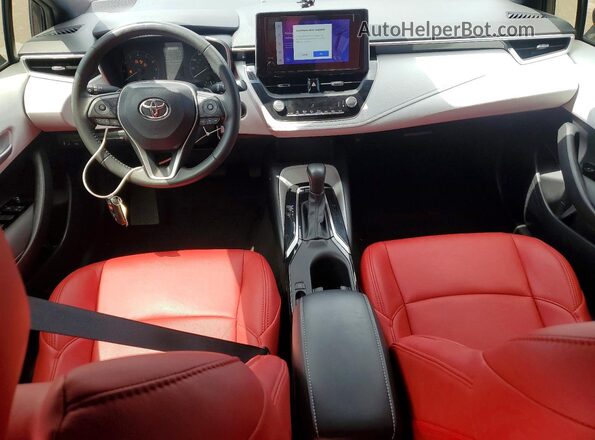 JTND4MBE2S3234885 2025 TOYOTA COROLLA Gray Вид панелі приладів