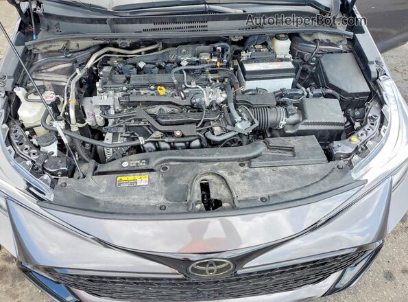 JTND4MBE2S3234885 2025 TOYOTA COROLLA Gray Вид задньої частини салону
