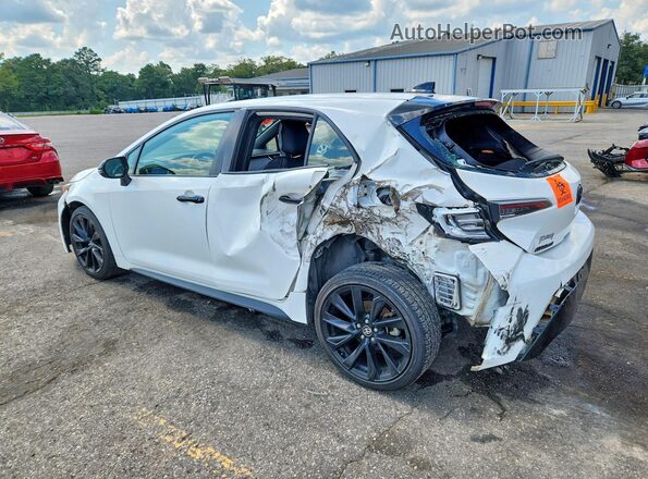 JTND4MBE3M3118954 2021 TOYOTA COROLLA White Հետևի ձախ