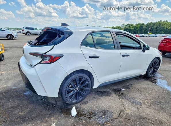 JTND4MBE3M3118954 2021 TOYOTA COROLLA White Հետևի աջ