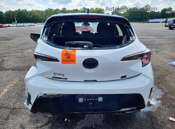 JTND4MBE3M3118954 2021 TOYOTA COROLLA White Հետևի տեսք