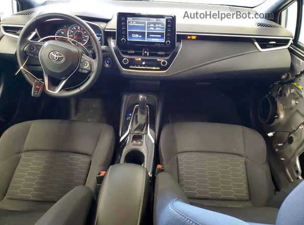 JTND4MBE3N3148456 2022 TOYOTA COROLLA Silver Widok deski rozdzielczej