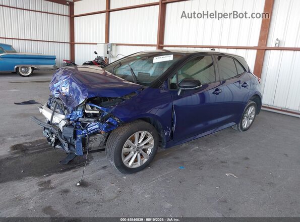 JTND4MBE3P3197983 2023 TOYOTA COROLLA Blue Առջևի ձախ երեք քառորդ տեսարան