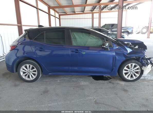JTND4MBE3P3197983 2023 TOYOTA COROLLA Blue Սալոնի հետևի տեսք
