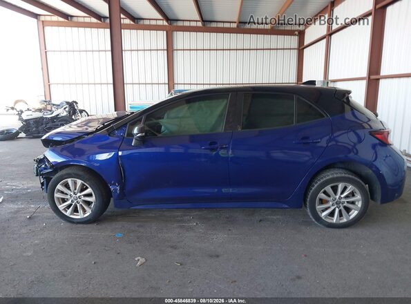 JTND4MBE3P3197983 2023 TOYOTA COROLLA Blue Սալոնի 360 աստիճան տեսք