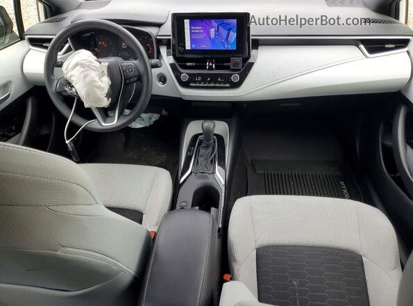 JTND4MBE3P3209033 2023 TOYOTA COROLLA Белый Вид панели приборов