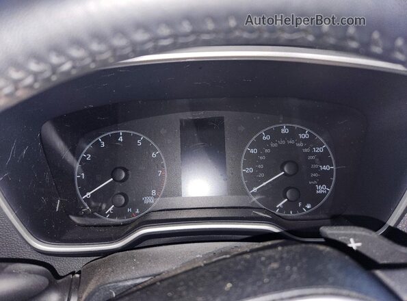 JTND4MBE3S3241926 2025 TOYOTA COROLLA Black Vista del cuadro de instrumentos