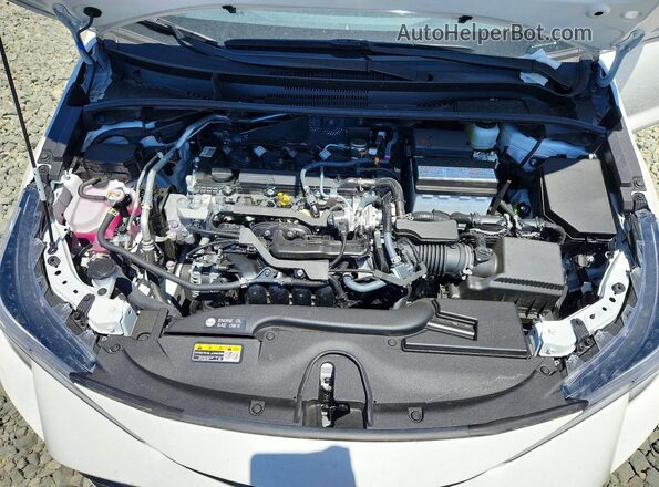 JTND4MBE3T3258954 2026 TOYOTA COROLLA White Rear interior view