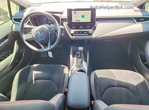 JTND4MBE3T3258954 2026 TOYOTA COROLLA White Dashboard view