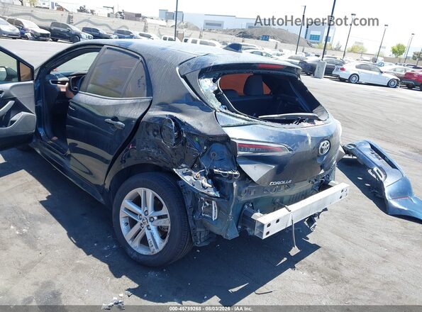 JTND4MBE4M3116727 2021 TOYOTA COROLLA Black Вид спереду