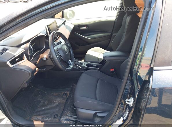 JTND4MBE4M3116727 2021 TOYOTA COROLLA Black Вид салону спереду