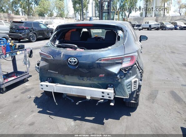 JTND4MBE4M3116727 2021 TOYOTA COROLLA Black 