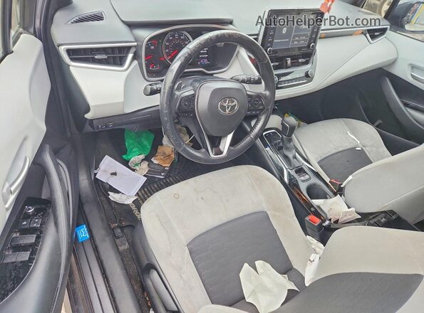 JTND4MBE4M3117375 2021 TOYOTA COROLLA Gray Vista del salpicadero