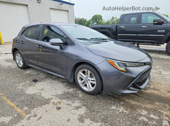 JTND4MBE4M3117375 2021 TOYOTA COROLLA Gray Delantero derecho