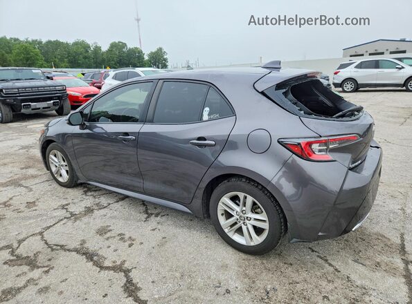 JTND4MBE4M3117375 2021 TOYOTA COROLLA Gray Trasero izquierdo