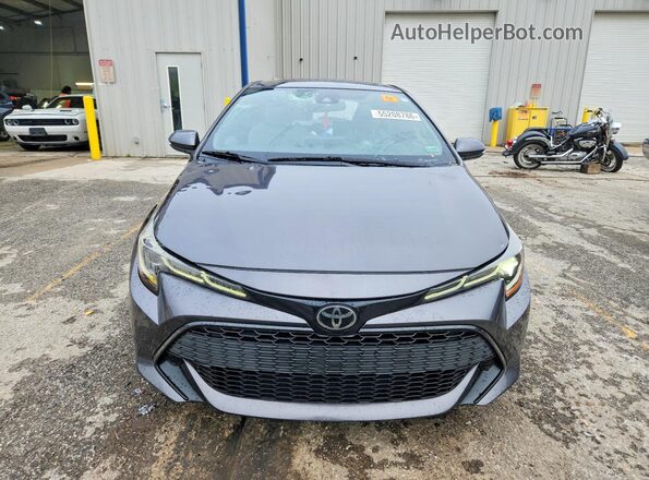JTND4MBE4M3117375 2021 TOYOTA COROLLA Gray Vista frontal