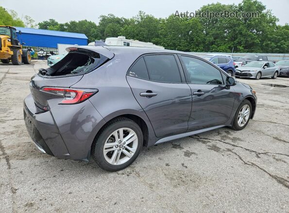 JTND4MBE4M3117375 2021 TOYOTA COROLLA Gray Trasero derecho