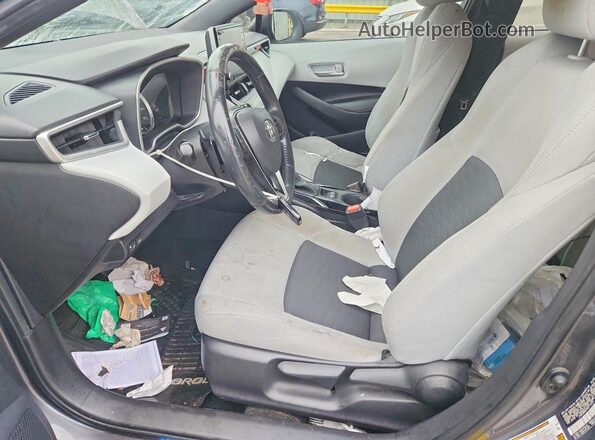 JTND4MBE4M3117375 2021 TOYOTA COROLLA Gray Vista interior delantera