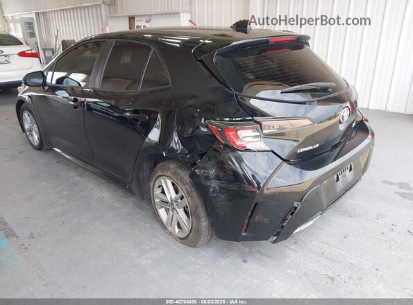 JTND4MBE4M3131647 2021 TOYOTA COROLLA Черный Задняя левая четверть