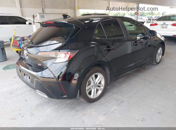 JTND4MBE4M3131647 2021 TOYOTA COROLLA Черный Задняя правая четверть