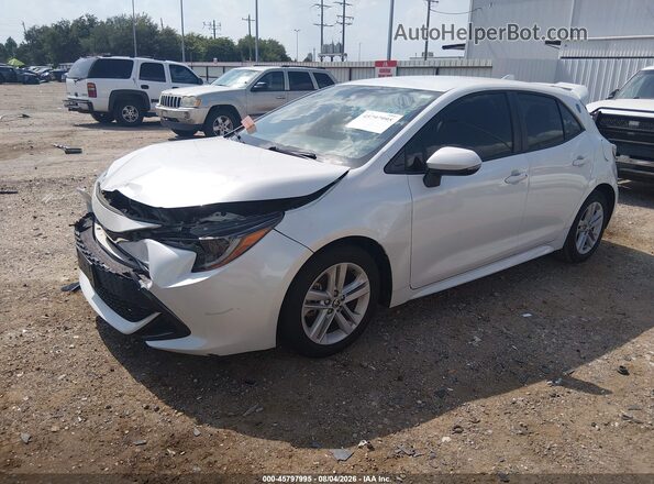 JTND4MBE4N3178436 2022 TOYOTA COROLLA White Vista tres cuartos delantera izquierda