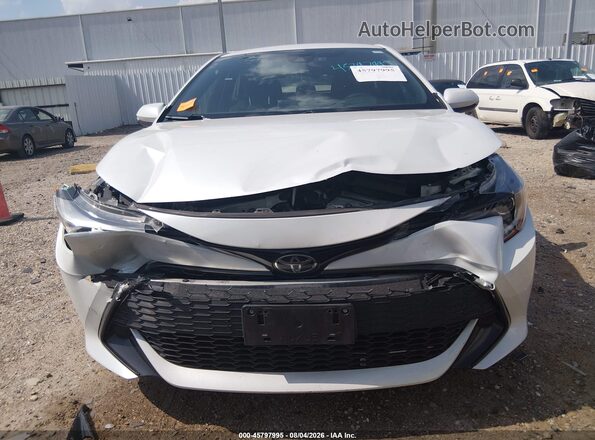 JTND4MBE4N3178436 2022 TOYOTA COROLLA White Vista del cuadro de instrumentos