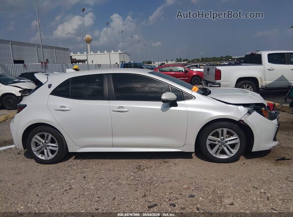JTND4MBE4N3178436 2022 TOYOTA COROLLA White Vista interior trasera