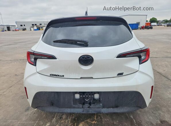 JTND4MBE4R3220870 2024 TOYOTA COROLLA White უკანა ხედი
