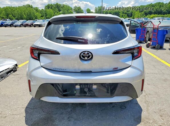 JTND4MBE4S3241904 2025 TOYOTA COROLLA Silver Widok z tyłu