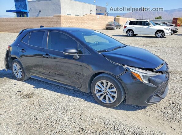 JTND4MBE5R3219467 2024 TOYOTA COROLLA Черный Передняя правая четверть