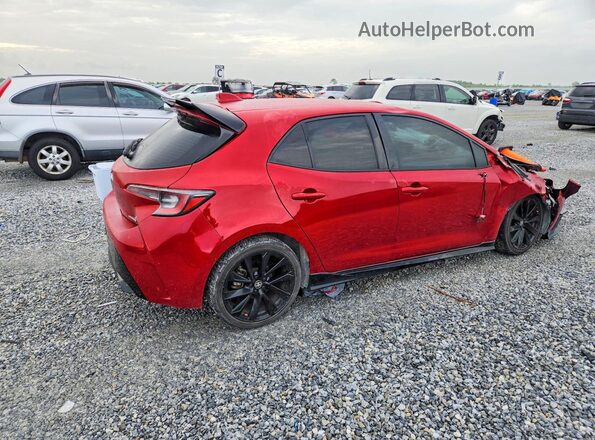 JTND4MBE6M3108659 2021 TOYOTA COROLLA Red Tył prawy