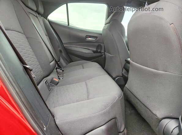 JTND4MBE6M3108659 2021 TOYOTA COROLLA Red Widok wnętrza z tyłu