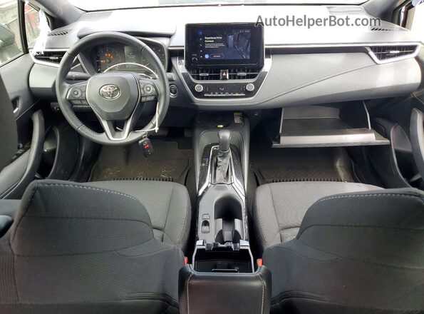 JTND4MBE6S3243833 2025 TOYOTA COROLLA Black Dashboard view