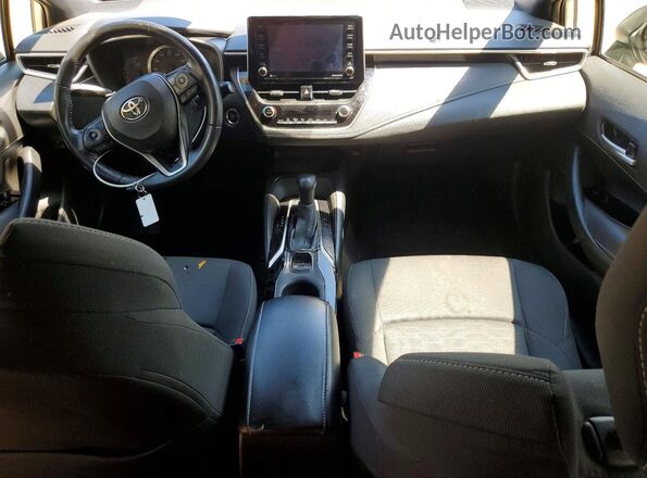 JTND4MBE7N3159458 2022 TOYOTA COROLLA White Առջևի վահանակի տեսք