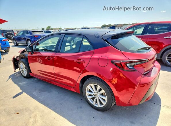 JTND4MBE7P3193340 2023 TOYOTA COROLLA Red Հետևի ձախ