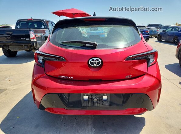 JTND4MBE7P3193340 2023 TOYOTA COROLLA Red Հետևի տեսք