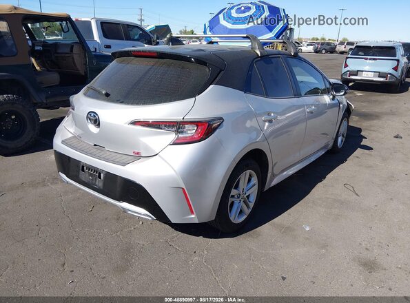JTND4MBE8M3129352 2021 TOYOTA COROLLA Silver Trasero derecho
