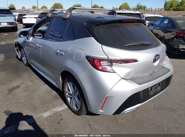 JTND4MBE8M3129352 2021 TOYOTA COROLLA Silver Trasero izquierdo