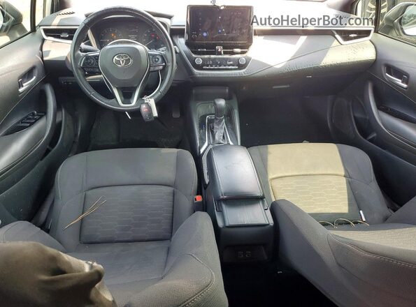 JTND4MBE8P3191919 2023 TOYOTA COROLLA Silver Dashboard view