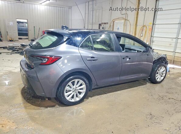 JTND4MBE8P3201543 2023 TOYOTA COROLLA Gray Trasero derecho