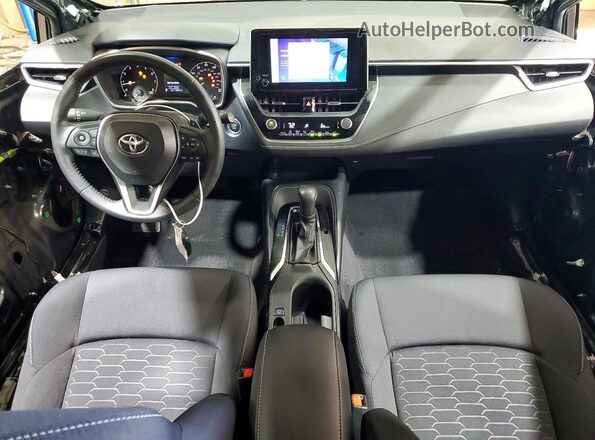JTND4MBE8P3201543 2023 TOYOTA COROLLA Gray Vista del salpicadero