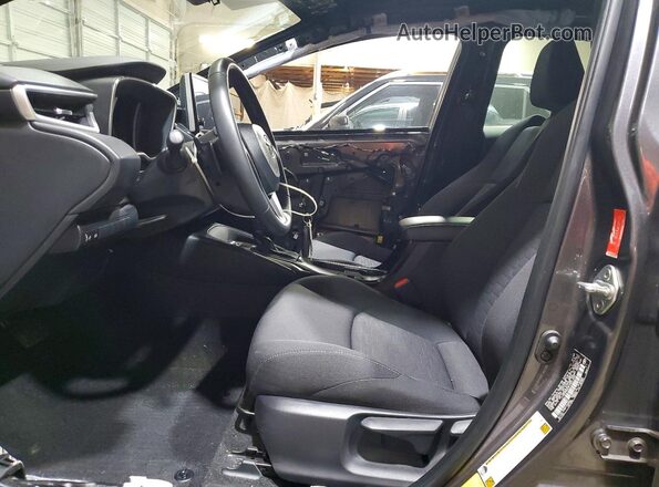 JTND4MBE8P3201543 2023 TOYOTA COROLLA Gray Vista interior delantera