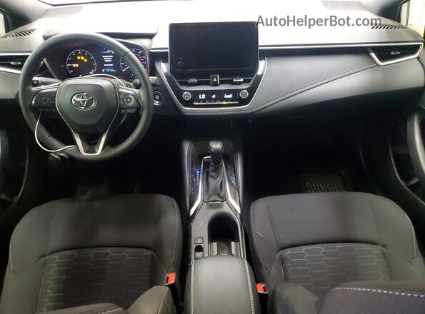 JTND4MBE8R3215946 2024 TOYOTA COROLLA White Dashboard view