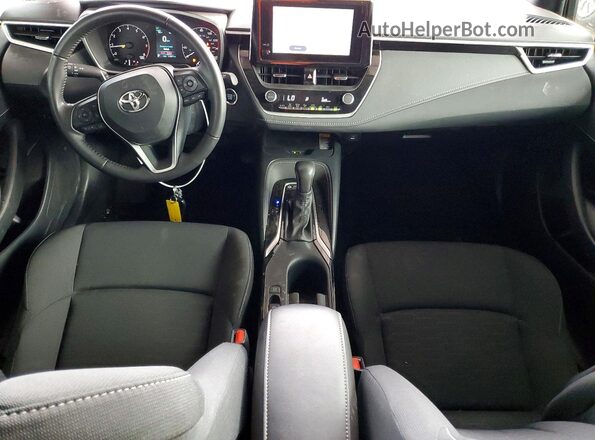 JTND4MBE8T3255161 2026 TOYOTA COROLLA Black Widok deski rozdzielczej