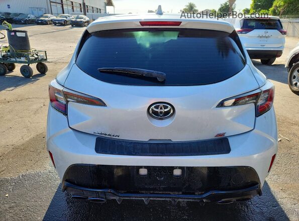 JTND4MBE9M3118795 2021 TOYOTA COROLLA White უკანა ხედი