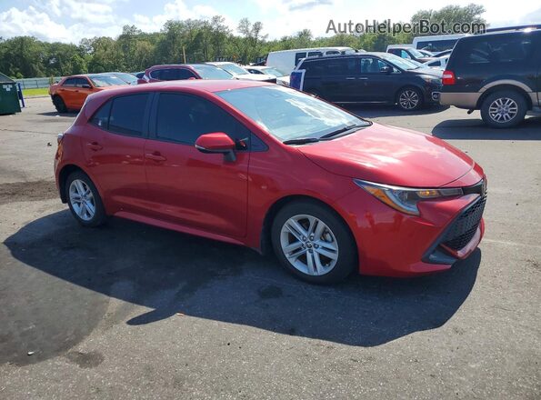 JTND4MBEXM3121057 2021 TOYOTA COROLLA Red Przód prawy