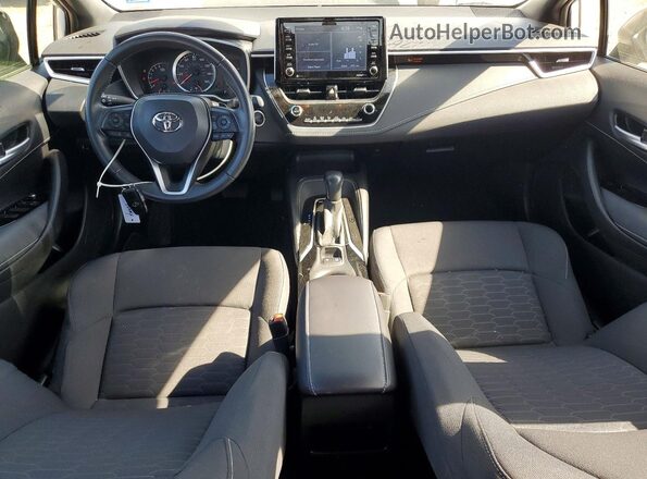 JTND4MBEXM3137324 2021 TOYOTA COROLLA White Dashboard view